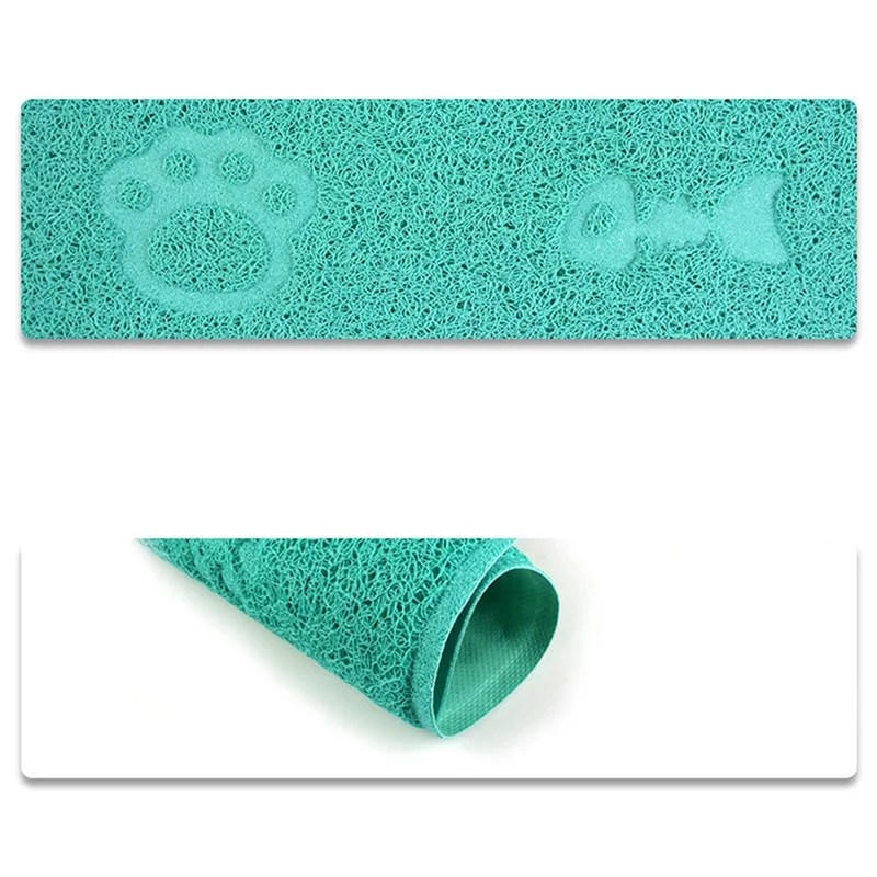 Пластиковый коврик для собак кошек кормление щенка водонепроницаемый корма