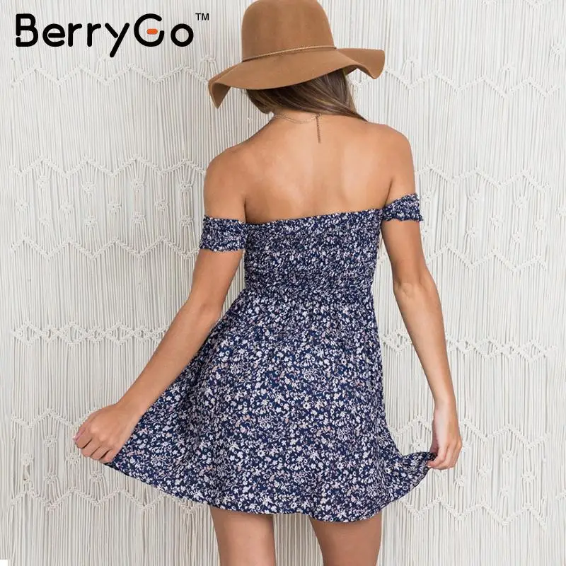 Платье женское летнее с открытыми плечами высокой талией и принтом|dresses for short