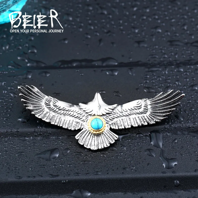 

BEIER Stainless Steel Unique Design Men's Cool Sword Necklace Pendant Factory Wholesale Price Drop Ship Supported BP8-192