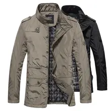 Зимние мужские куртки и пальто для отдыха, ветрозащитная Толстая теплая куртка, мужской длинный плащ, парка, одежда, Прямая поставка