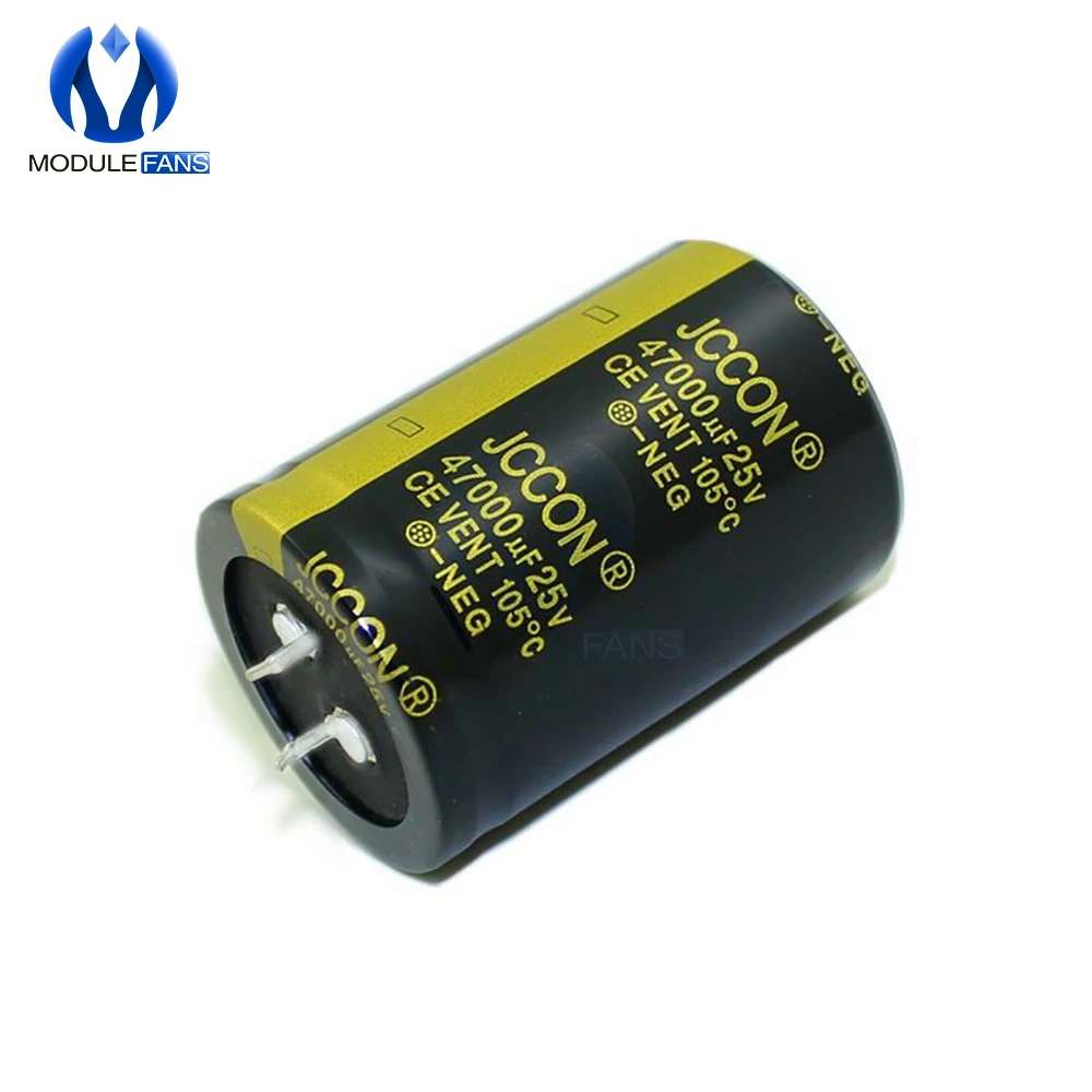 25V 47000 мкФ 35X50mm 35x50 алюминиевый электролитический конденсатор высокая частота низкое сопротивление 35*50mm 35*50mm Diy Электронный