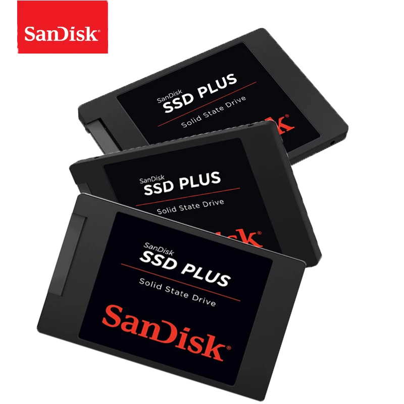 sandisk SSD PLUS 240GB SATA 3 2,5 дюймов Внутренний твердотельный накопитель HDD жесткий диск HD SSD ноутбук PC SSD 480GB 1 ТБ