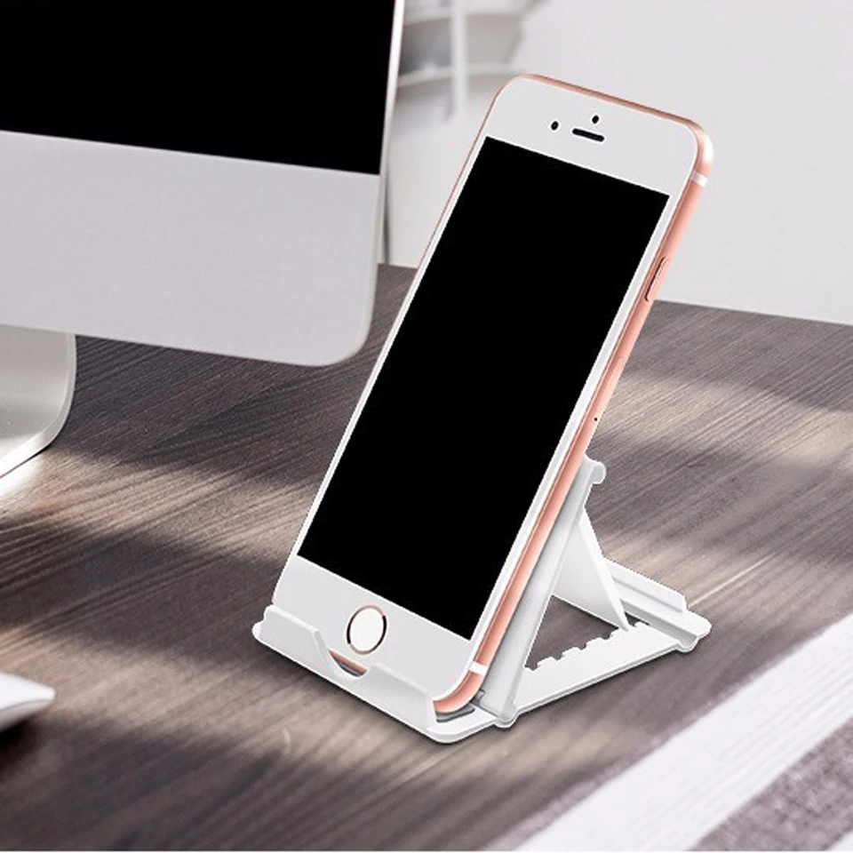 

Universal Folding Table cell phone support Newest desktop stand phone holder Smartphone & Tablet ring holder for phone
