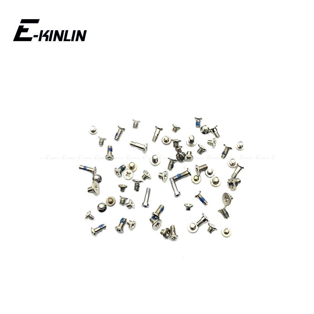 

2set/lot 100% New Full Screws Set With Rear Bottom Pentalobe Screw For iPhone 6 6S Plus Replacement Parts