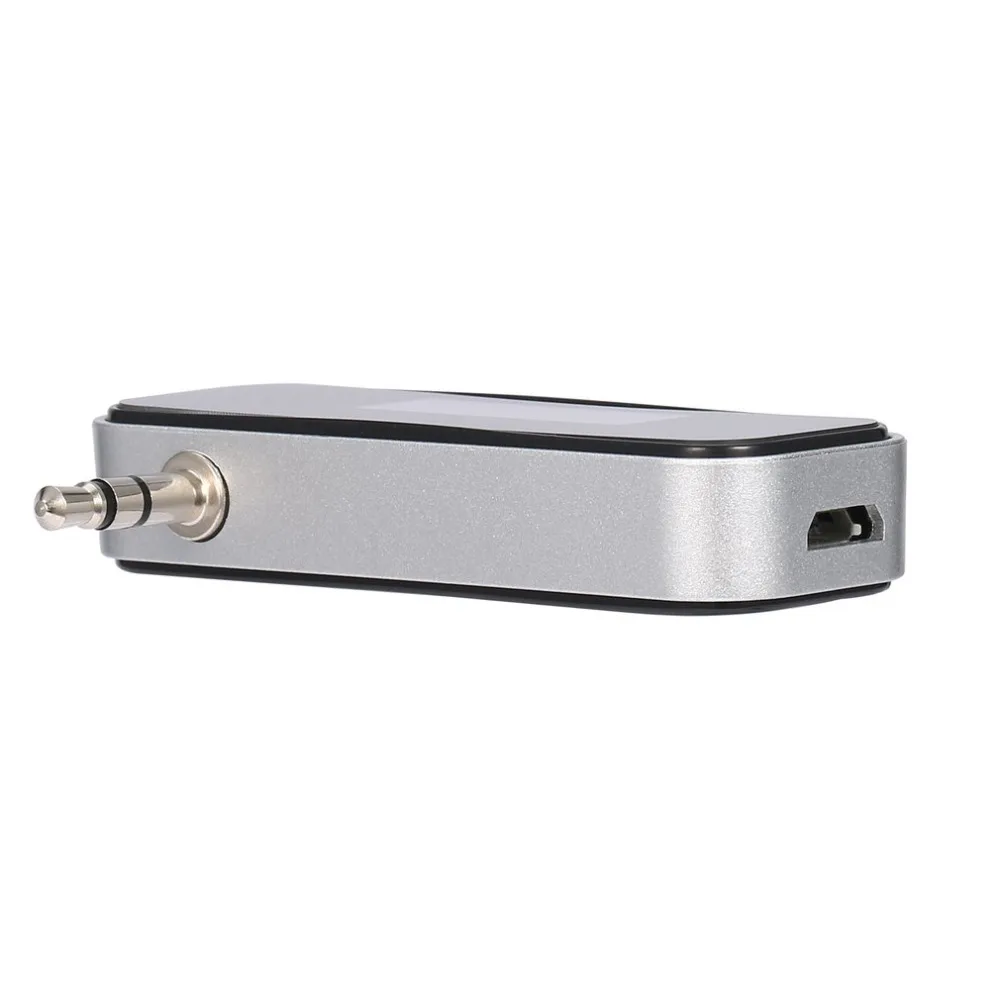 Wireless 3.5mm Wireless 3.5mm Car LCD Display FM Transmitter Cable For iPhone 4S 5S for ipod Touch LED display&audio cable