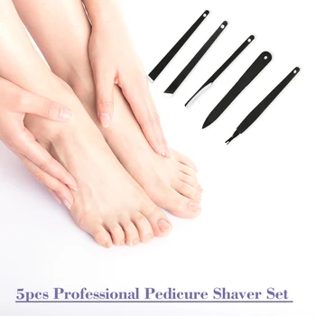 

New 5pcs Stainless Steel Toe Nail Pedicure Knife Tools For Feet Ingrown Cuticle Tools Dead Skin Corn Remover Nail Foot Care Tool