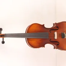 4-струнная 4/4 Новая электрическая акустическая скрипка темно-желтый цвет#1-2559