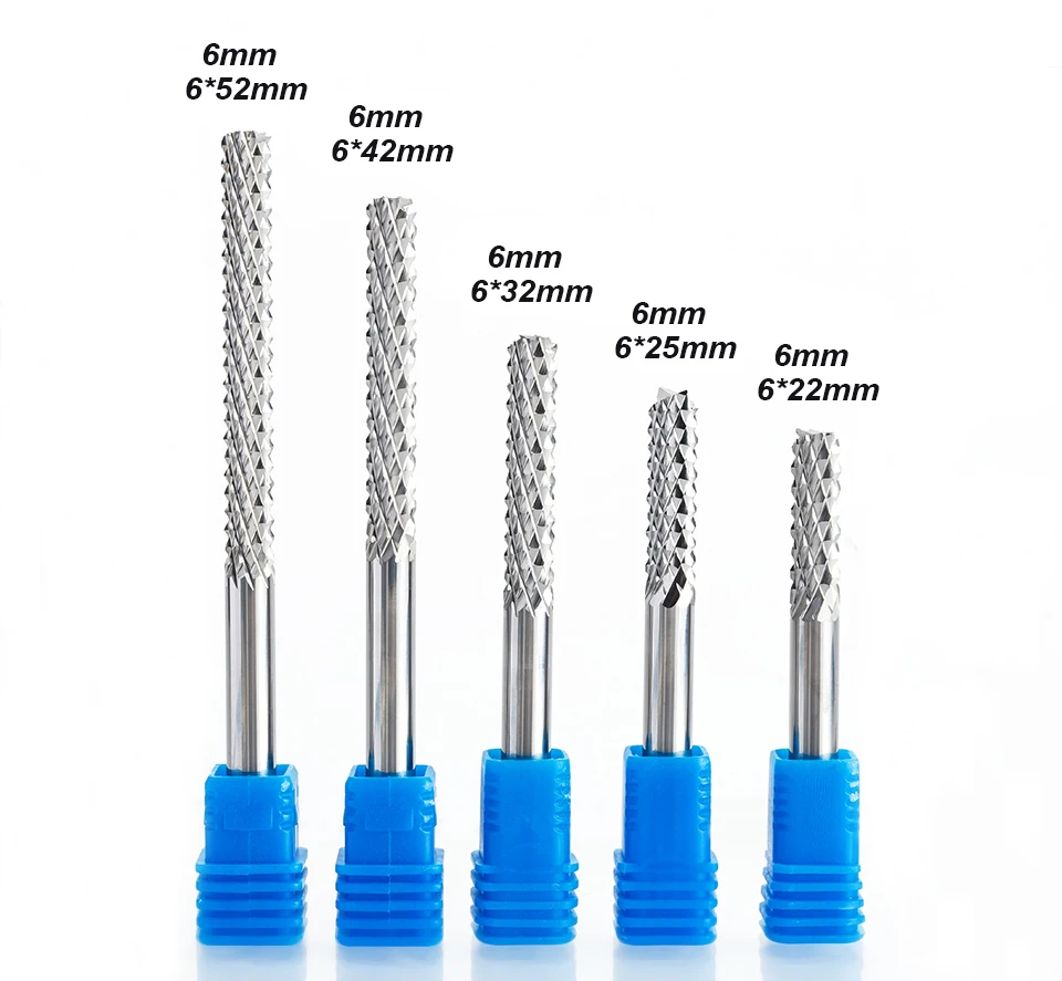 3.175mm Carbide Tungsten Corn Cutter cutting PCB milling bits CNC router bits L$
