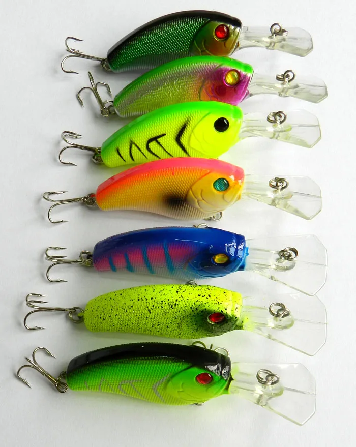 Hot Sale Crankbait Fishing Lures 9cm 11.8g 7 Colors Fishing Tackle