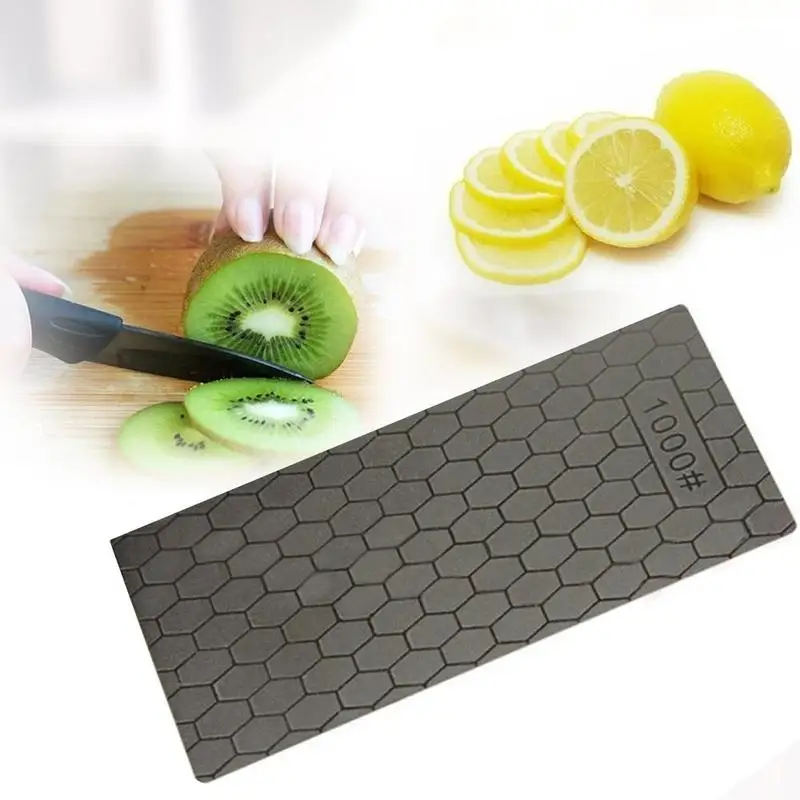 

Knife Sharpener Grit Diamond Sharpening Stone Plate Honeycomb Surface Whetstone Sharpener Kitchen Knives