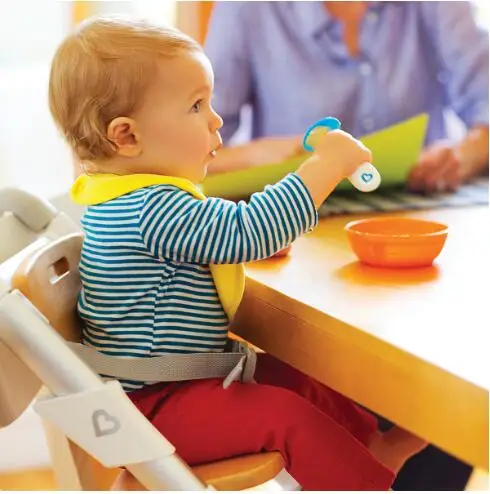 Munchkin 2Pcs Baby Feeding Spoon Explore Nature Soft Material Comfortable Easy For Babies Eat Exercise Used By Right Left Hands