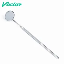 Vaclav conjunto de ferramentas dentárias espelho dental aço inoxidável boca espelho dental kit higiene dental instrumento picareta dental dentista preparar ferramenta