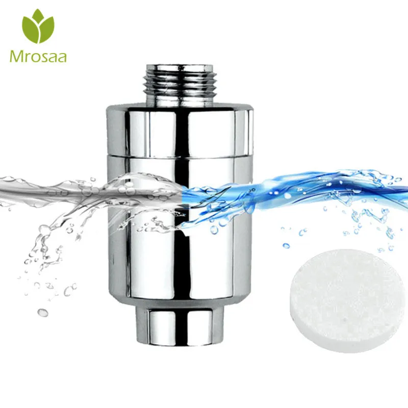 

1 Pcs Home Universal Shower Filter Activated Carbon Tap Faucet Water Filter Bathroom Kitchen Output Faucets Water Purifier