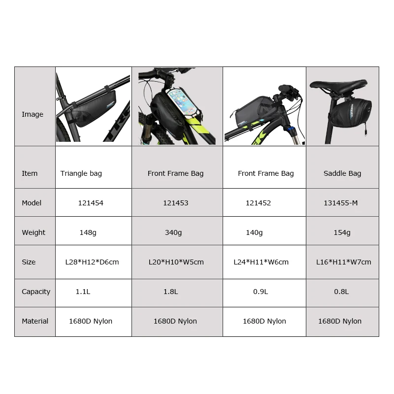 Roswheel Cross Series 121454 велосипедное седло для велосипеда, сумка на заднее сиденье, верхняя трубка, передняя рама, сумка, треугольный Паньер