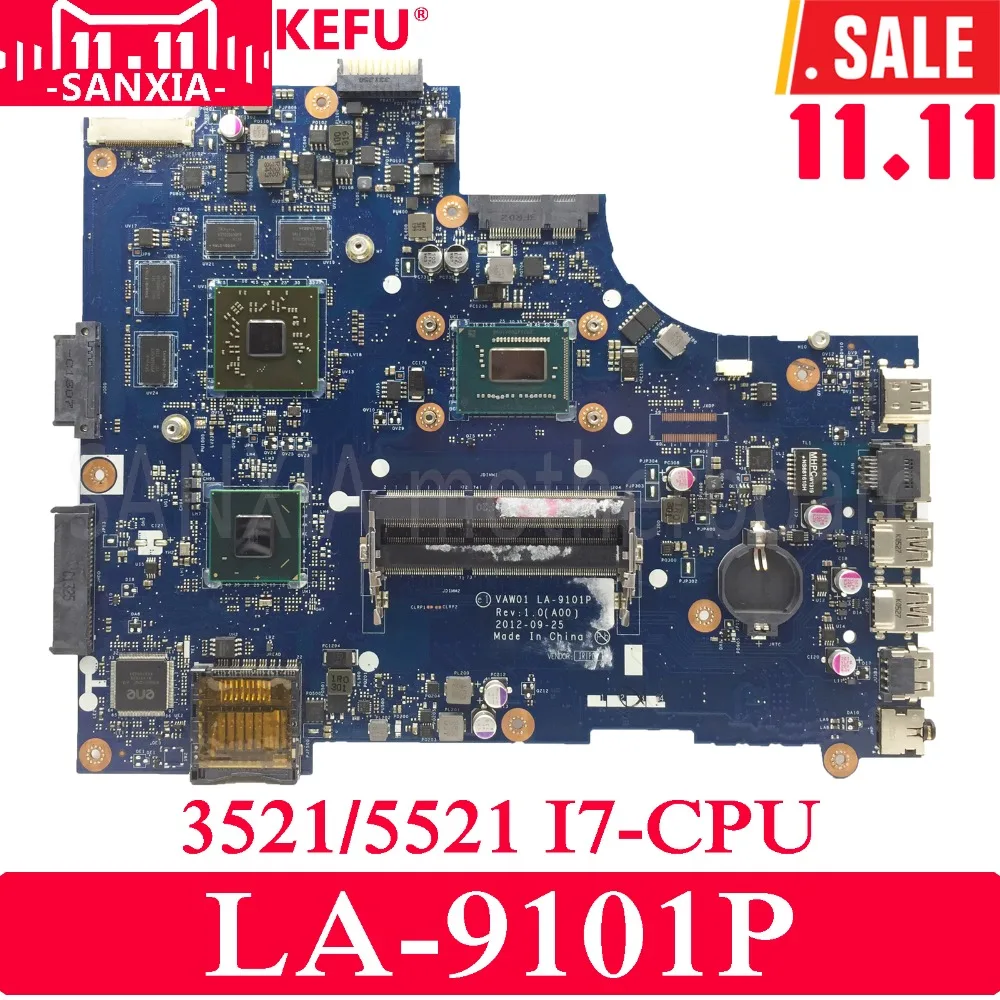 KEFU Inspiron VAW01 LA-9101P Laptop motherboard for DELL 3521 5521 VW55C 0VW55C Test original mainboard I7 CPU KEFU Inspiron VAW01 LA-9101P Laptop motherboard for DELL 3521 5521 VW55C 0VW55C Test original mainboard I7 CPU