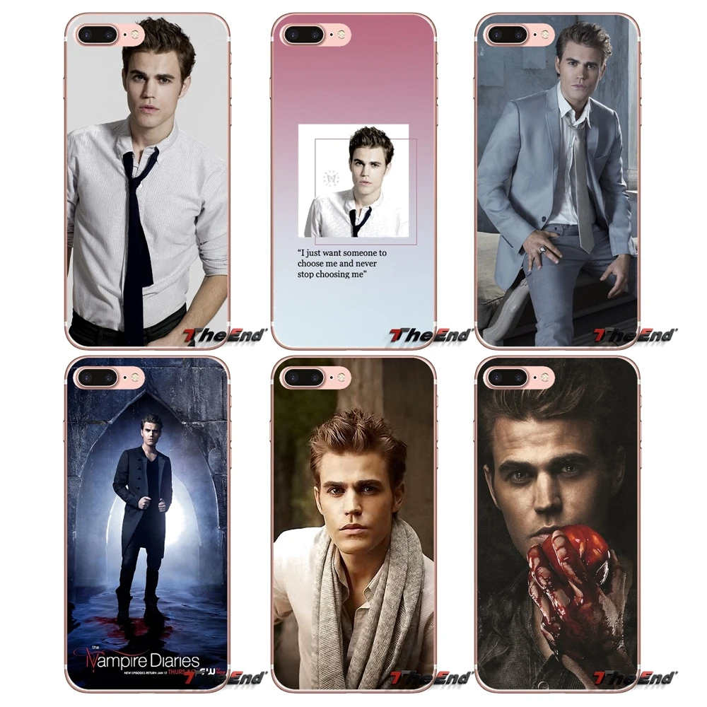 

the Vampire Diaries Paul Wesley Case Cover For iPhone X 4 4S 5 5S 5C SE 6 6S 7 8 Plus Samsung Galaxy J1 J3 J5 J7 A3 A5 2016 2017