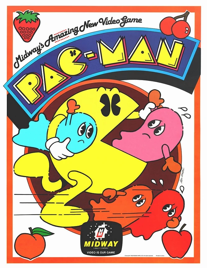 Pacman пикселей игра Винтаж видеоигры пропагандистский плакат ретро холст картины DIY настенные художественные наклейки домашний бар Плакаты Декор подарок