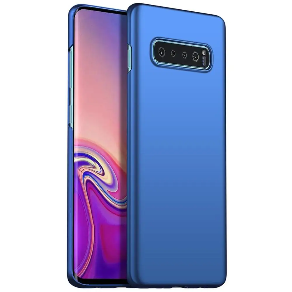 Роскошный чехол для samsung Galaxy S10 Plus, чехлы, чехол для Galaxy S10 S10E Lite E S 10E S10Plus, чехлы, PC защитный чехол s - Цвет: Синий