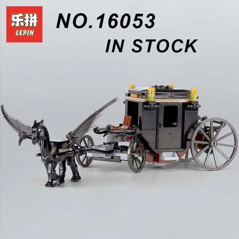 

2018 Lepin 16053 148pcs Blocks Bricks Grindelwald's Escape Compatible Legoing 75951 Building Educational Toys Model Gifts