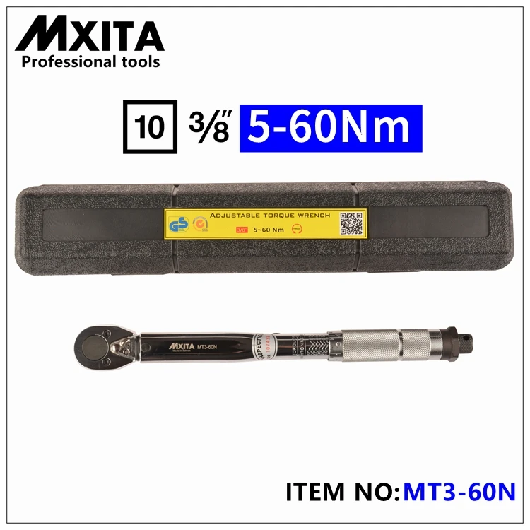 MXITA 5-60NM крутящий момент ключ храповым механизмом инструмент