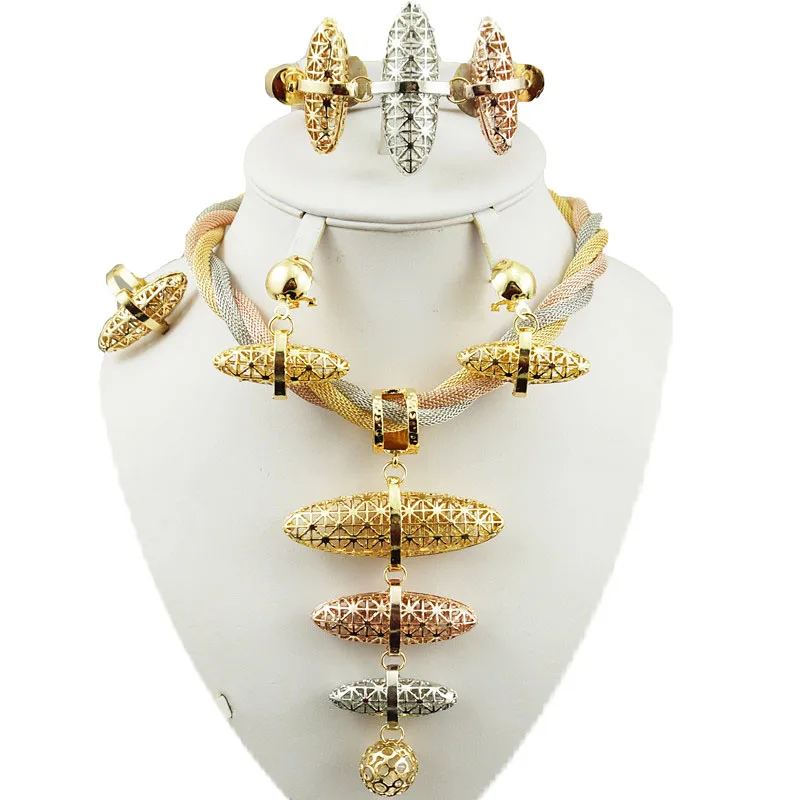 Комплект из колье и серёг в африканском стиле|jewelry silicone|jewelry supplies ring settingsjewelry set silver