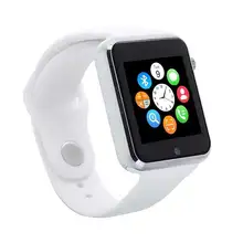 2017 white women smart watch a1 GSM SIM phone android bluetooth smart watch for Samsung iPhone Fashion women smart watch A1