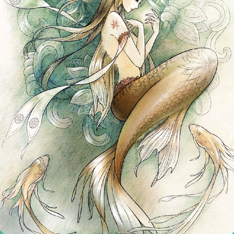 Creative Chinese Coloring Book Line Sketch Drawing Textbook Vintage Ancient Beauty Painting Adult Anti Stress Coloring Books