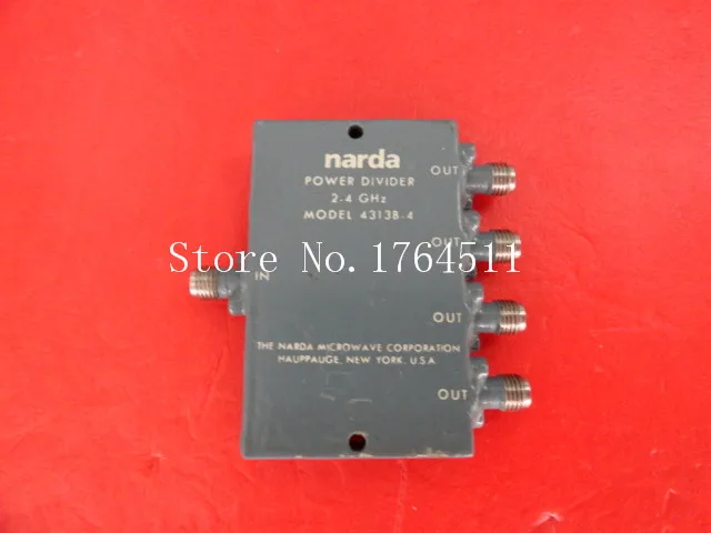 

[BELLA] Narda 4313B-4 2-4GHz a four supply divider SMA
