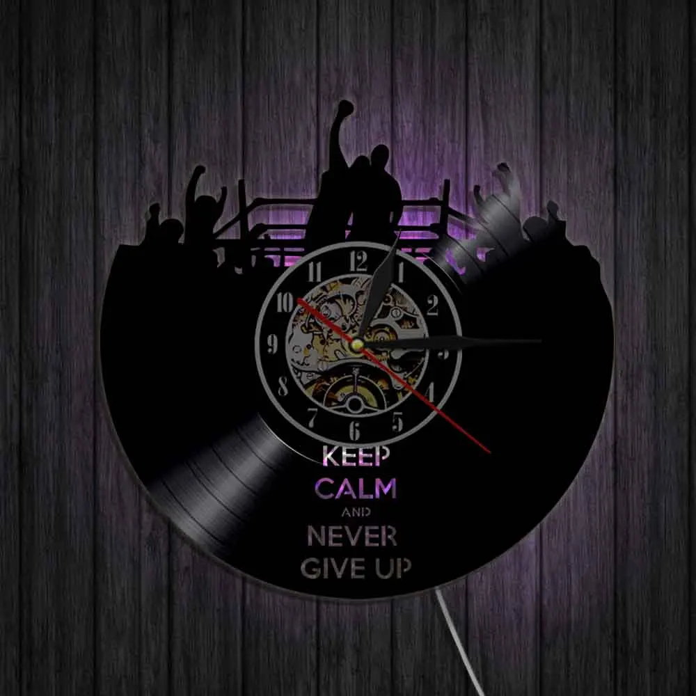 Винтажные часы ручной работы с виниловой пластиной 12 дюймов|wall clock|record wall clockvintage