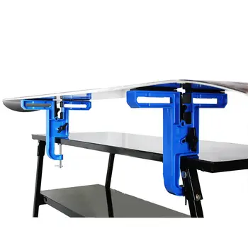 XCMAN All Metal Alpine Ski Snowbaord Vise Ski Waxing Tuning Edging Repair Edge Adjustable Angle With a Snowbaord Waxing Scraper 6