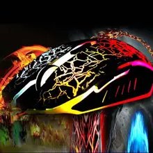 4000 dpi Регулируемая 6 кнопок оптическая USB Проводная игровая мышь для ПК ноутбука