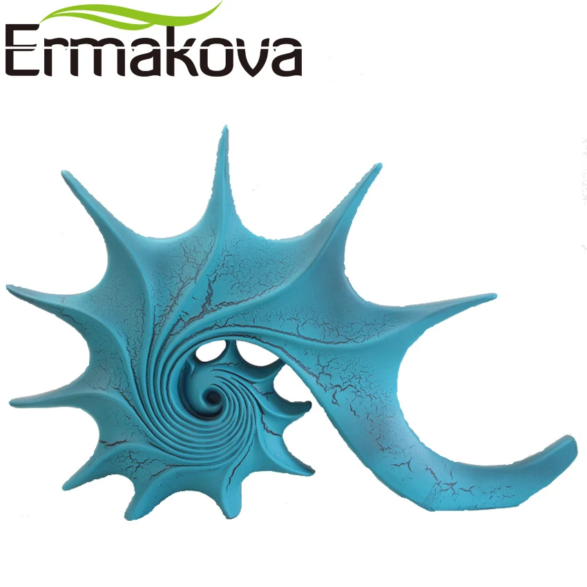 ERMAKOVA 43 см (16 9 дюйма) высота статуя раковины морская улитка скульптура животного