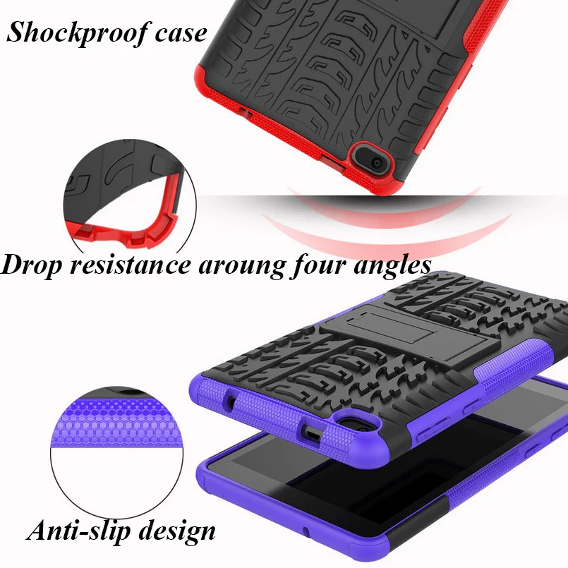 Чехлы для планшетов lenovo Tab E7 TB-7104F термополиуретан и поликарбонат чехол-крышка с узорами для 7,0 ''lenovo E7 Чехол Броня противоударный Funda+ Stylus