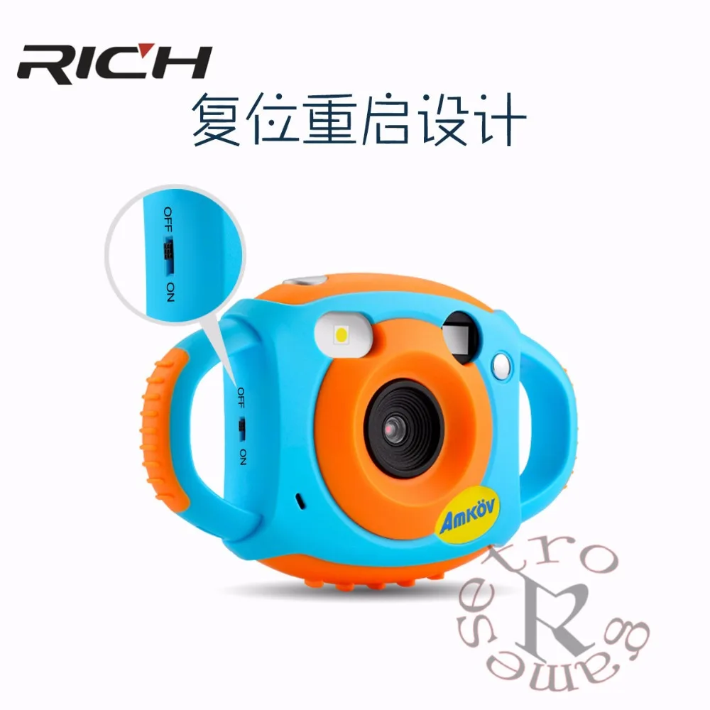Новейшая Портативная HD камера 5 Мп мини-камера милая детская камера с ремнем для шеи поддержка фотосъемки микрофон Запись 32 Гб sd-карта