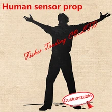 Реалити «Побег из комнаты» prop, стоять все еще, чтобы избежать из камеры, человеческий датчик prop