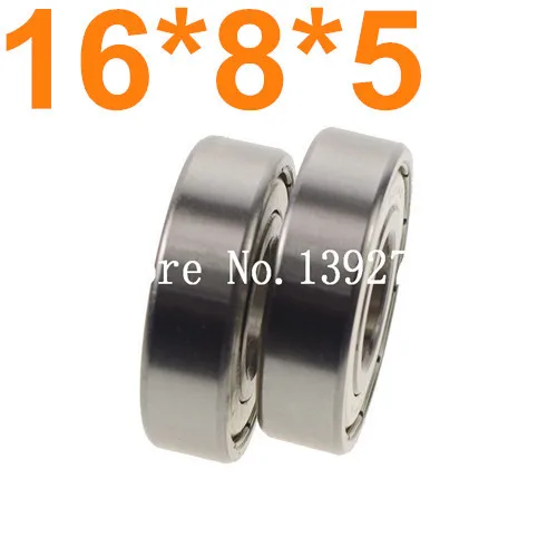 8 шт./упак. стальной обновленный подшипник качения 16*8*5 мм для 1/8 HSP 85763 81070 Himoto RC