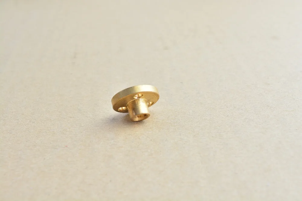

T4 nut trapezoidal screw brass copper lead 1mm 2mm