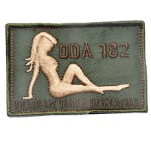 ODA-182 1st. Спецназ патчи крюк и петля армии США патч МССБ боевой тактический военный для жилета ткань на заказ