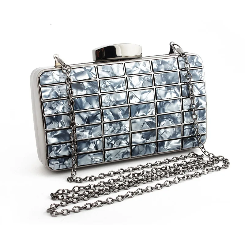 Сумка женская акриловая с мраморным узором|evening bags|designer shoulder bagshoulder bags |