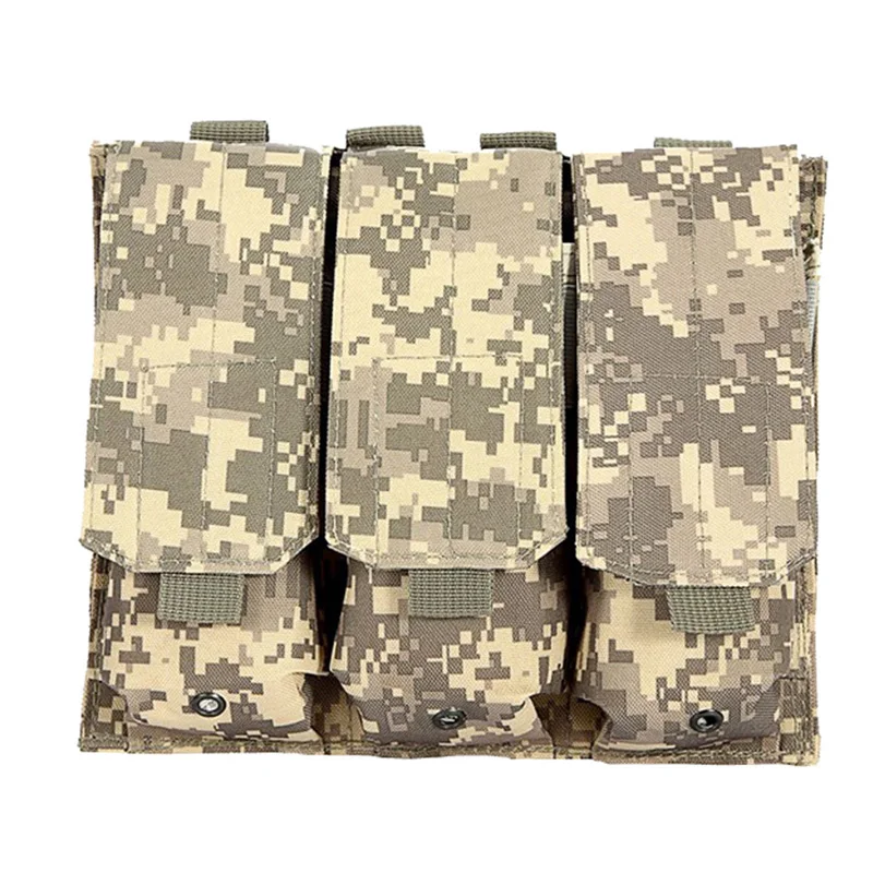 Molle тактический тройной AR15 M4 5 56 мм Mag журнал сумка для пистолета ружья стрельбы
