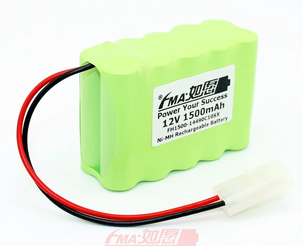 Ni-mh аккумуляторная батарея 12V 1500mAh для модели игрушки портативное устройство