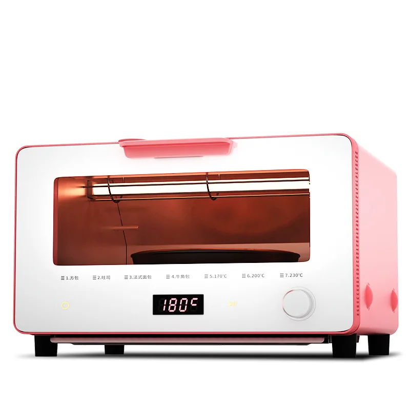 

Household Mini Steam Oven Multifunction Roasting Machine Small Electric Steam Cooker Bread Toast Oven Toaster KR-10N-16D
