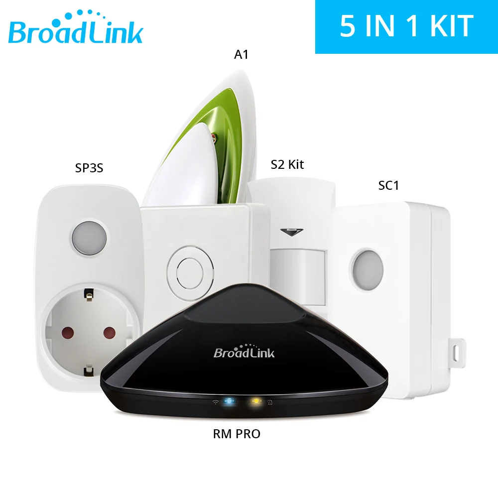 Broadlink Smart Home Kit Include RM Pro Universal Remote A1 Humidity