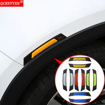 

Car Wheel Eyebrow Reflective Stickers Strip Decal Tape Safety Warning Waterproof For Toyota BMW Audi Honda Skoda LADA KIA etc.