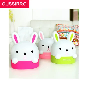 

OUSSIRRO Enjoy Life Home Kitchen Use Plastic Tissue Box Modern Design Solid Wood Napkin Case Simple and Stylish
