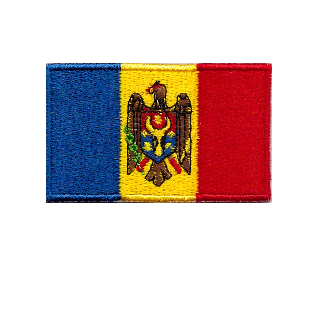 Best 10pcs New Products Hot embassy the Republic of Moldova embroidery Apparel Or Decal Decoration Collage Iron On patches Suitable f