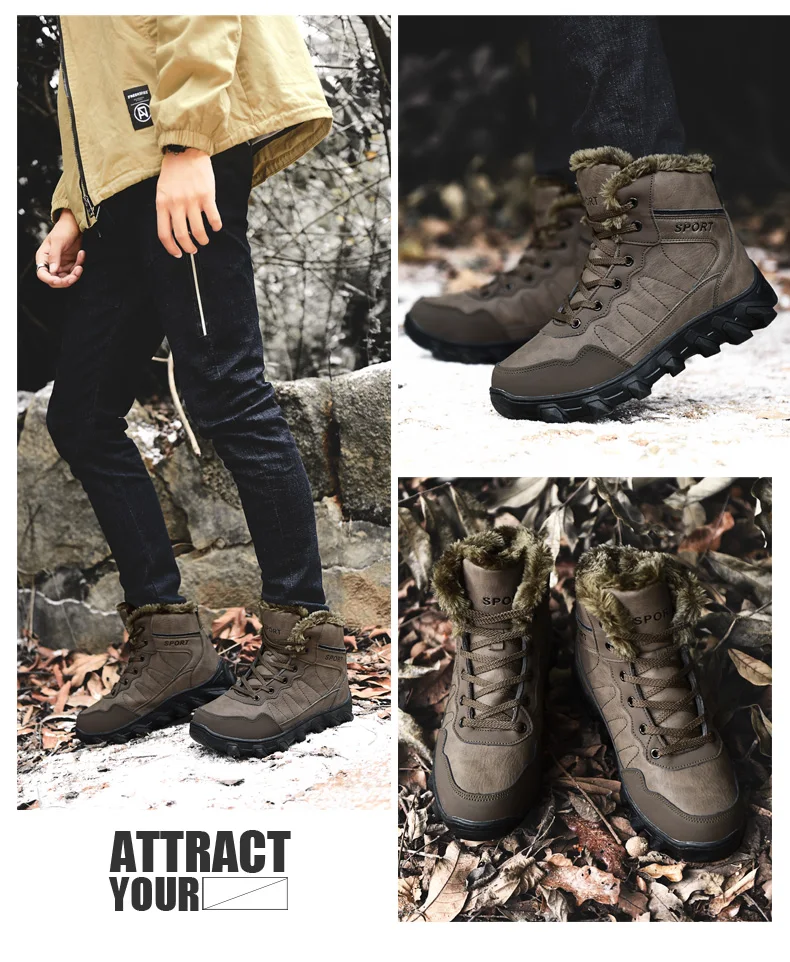 Новинка, Escalada Aecker, мужские зимние уличные треккинговые ботинки, обувь для мужчин, спортивные, для охоты, альпинизма, горные мужские кроссовки