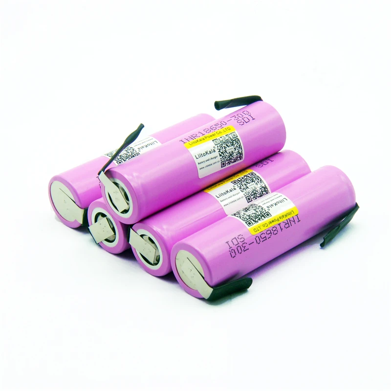 30Q-N Litokala 18650 3000mah батарея INR18650 30Q-N 20A разрядка литий-ионная аккумуляторная батарея для электронной сигареты