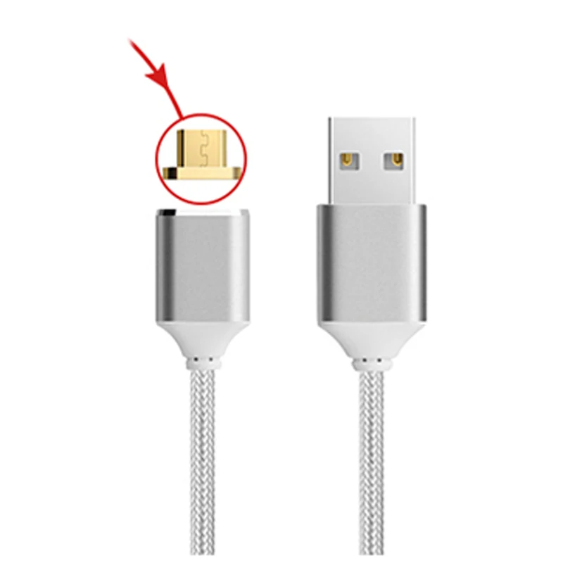 

Magnetic Nylon Braided Fast Charging Type-C Cable For Samsung Galaxy S9 G9600 A9s SM-A9200 A6s SMG6200 High Speed Charging Cable