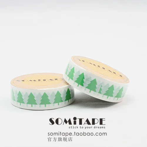 Decoração da Árvore de Natal Fita de Papel Somitape Faça Você Mesmo Handmade Fita Mix 11 de papel diy handmade fita MIX